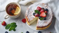 Vzdušný, ľahký koláč „Oblak“: vaša nová obľúbená sladkosť z pekárne.